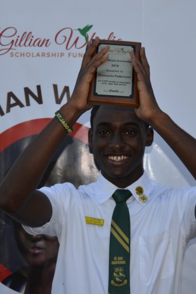 Damario Patterson - St. Jago awardee